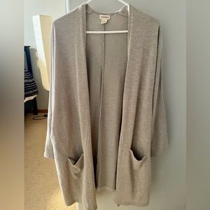 Open front cardigan
